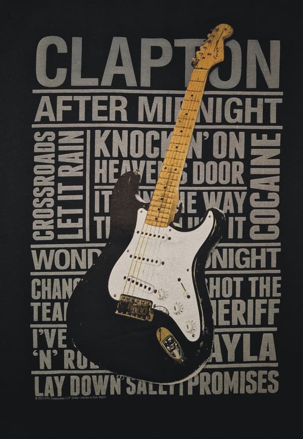 Eric Clapton - Songs T-Skjorter
