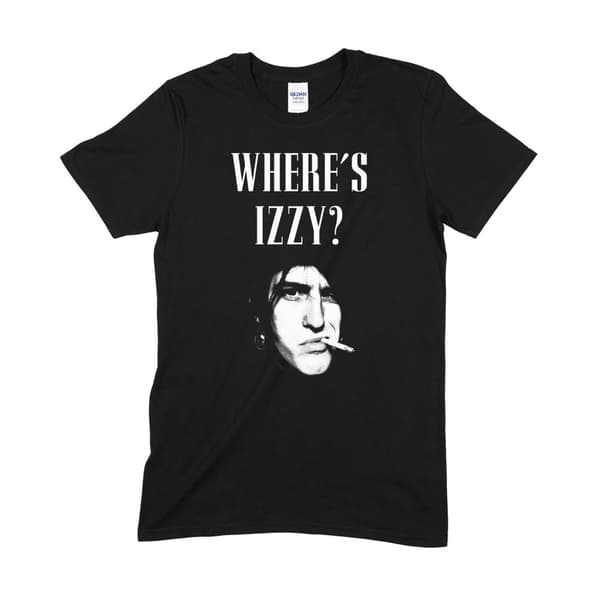 WHERE'S IZZY? - T-SHIRT
