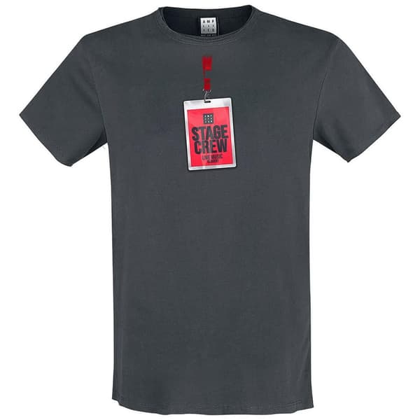 Amplified Unisex vuxen No Back Stage Passes dubbel t-shirt
