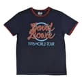 Miniatyrbild 1 av 3: David Bowie Unisex vuxen 1978 World Tour Ringer bomulls t-shirt