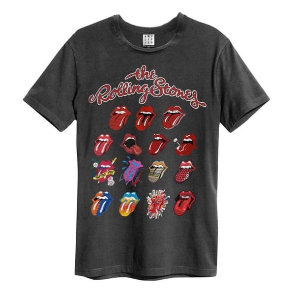 Amplified Unisex vuxen Evolution The Rolling Stones T-Shirt
