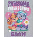 Miniatyrbillede 5 af 5: Paw Patrol Girls Pawsome Friendships Marl T-Shirt