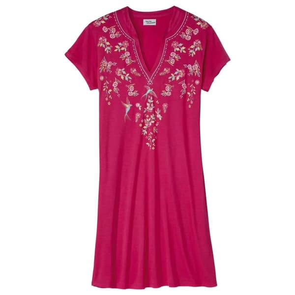 Atlas For Women Dam/Lady Långärmad topp med blommor Pink 16 UK - 18 UK