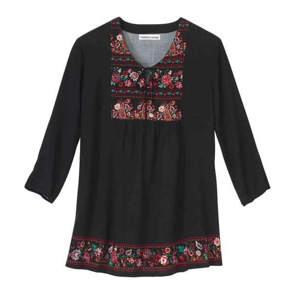 Atlas for Women Womens/Ladies Printed Viscose Top
