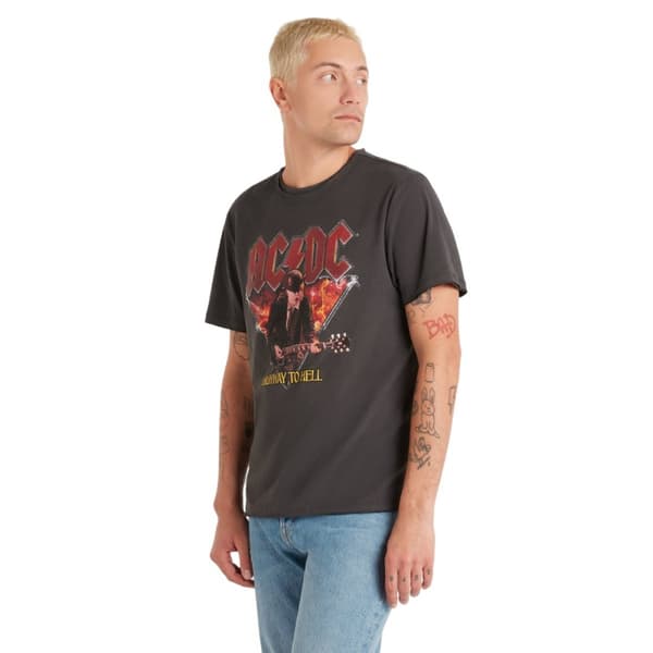 Amplified Unisex Adult Highway To Hell AC/DC T-Shirt