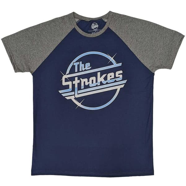 The Strokes Unisex OG Magna Raglan-t-shirt i bomull för vuxna