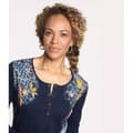 Miniatyrbillede 2 af 4: Atlas For Women Dame/Dame top med dyreprint