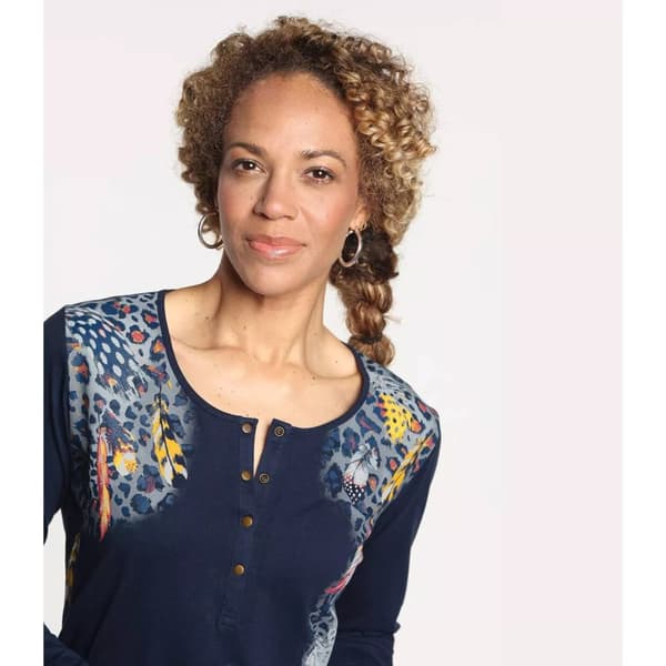 Atlas For Women Dame/Dame top med dyreprint