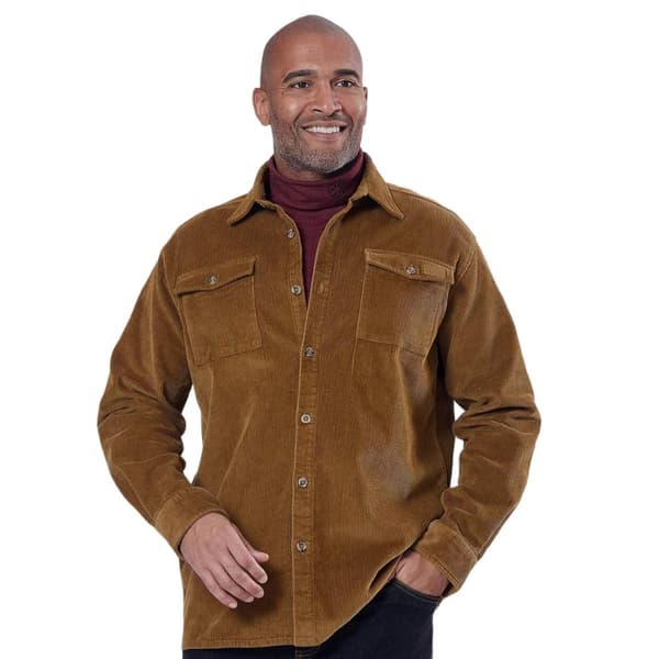 Atlas For Men Mens Corduroy Overshirt