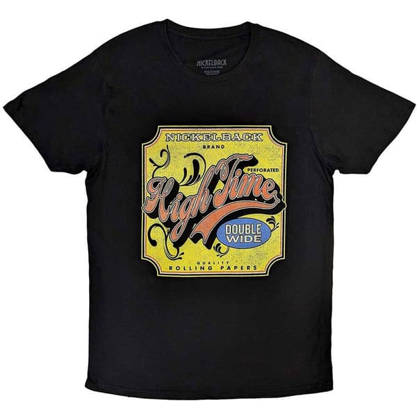 Nickelback Unisex Adult High Time Cotton T-Shirt