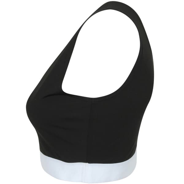Skinni Fit Dam/kvinnor Fashion Jacquard Crop Top
