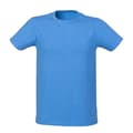 Miniatyrbild 1 av 3: SF Men Feel Good T-shirt med stretch i ljummet läder för herrar