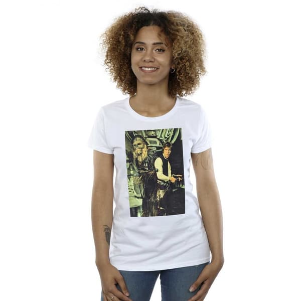Star Wars Unisex Adult Chewbacca Stare T-Shirt