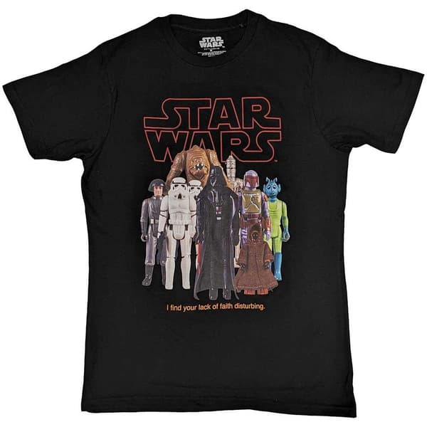 Star Wars Unisex vuxen Empire Figures T-shirt