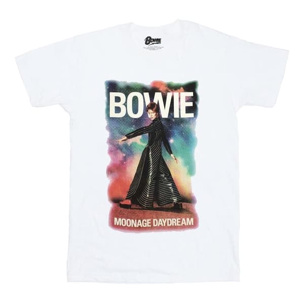 David Bowie Womens/Ladies Moonage Daydream Fade T-Shirt