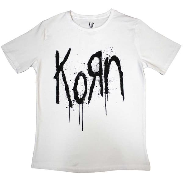 Korn Dam/Tjej - Still A Freak Back T-shirt med tryck White XL