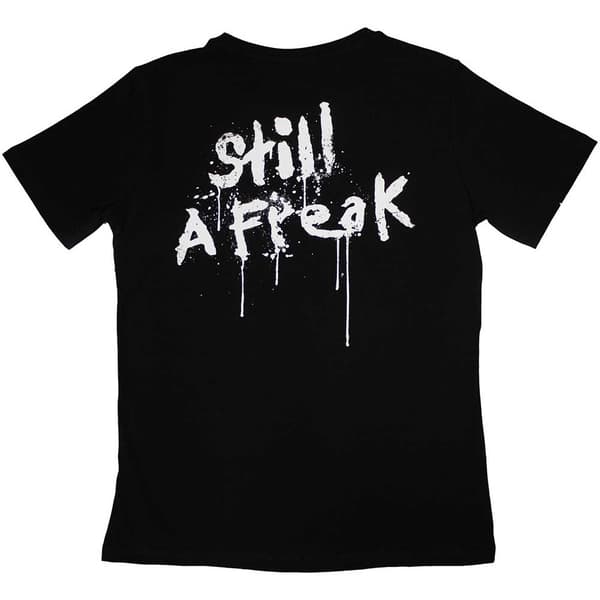 Korn Dam/Tjej - Still A Freak Back T-shirt med tryck