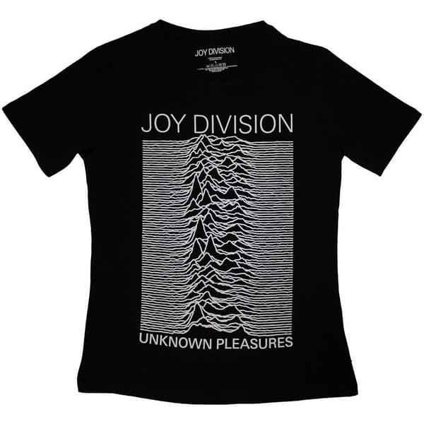 Joy Division Womens/Ladies Unknown Pleasures T-Shirt
