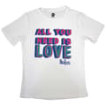 Pikkukuva 1 / 2: The Beatles Womens/Ladies All You Need Is Love T-Shirt
