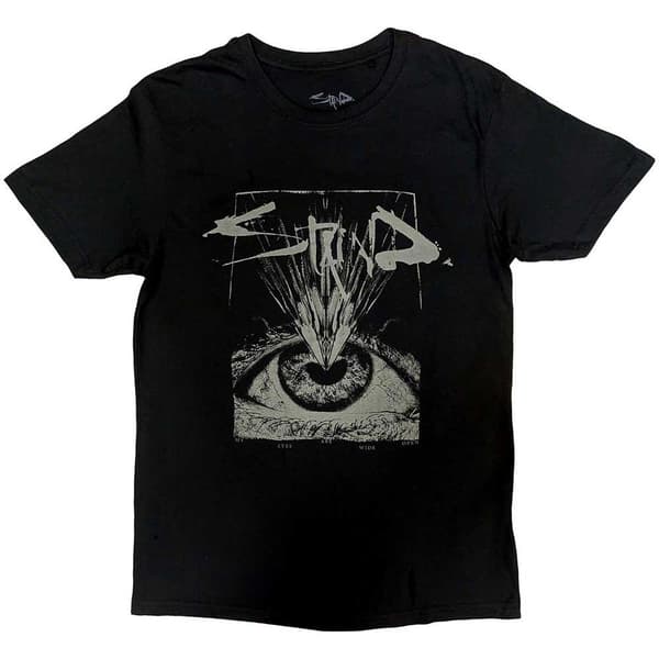 Staind Unisex vuxen t-shirt i bomull med öppna ögon