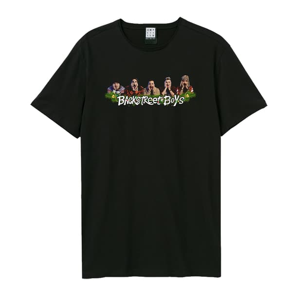 Amplified Unisex vuxen krans Backstreet Boys T-shirt