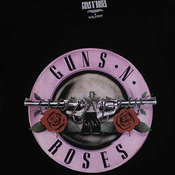 Guns N Roses Kvinnor/Damer Classic Logo T-Shirt