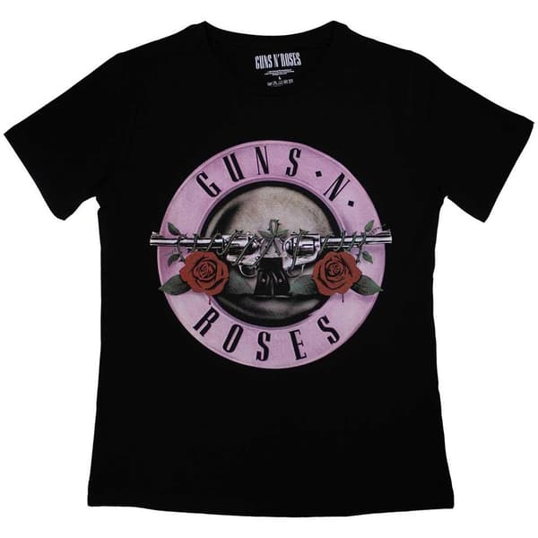 Guns N Roses Kvinnor/Damer Classic Logo T-Shirt