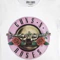 Miniatyrbillede 2 af 2: Guns N Roses T-shirt med klassisk logo til kvinder/damer