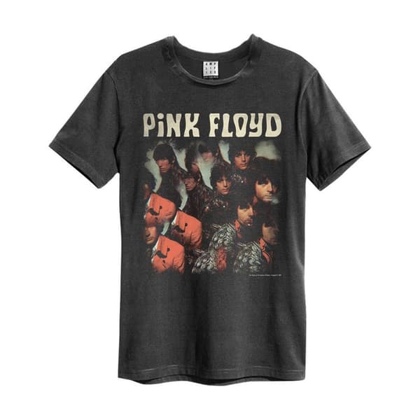 Amplified Unisex vuxen Piper At The Gate Pink Floyd T-Shirt
