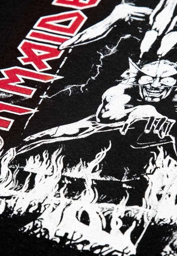 Iron maiden Number Of The Beast Big Hand  T-Shirt