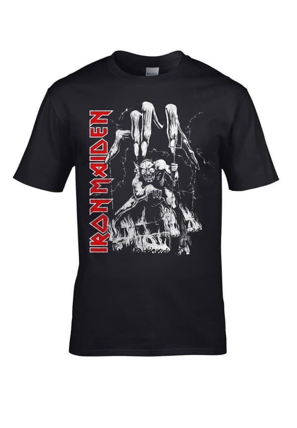 Iron maiden Number Of The Beast Big Hand  T-Shirt