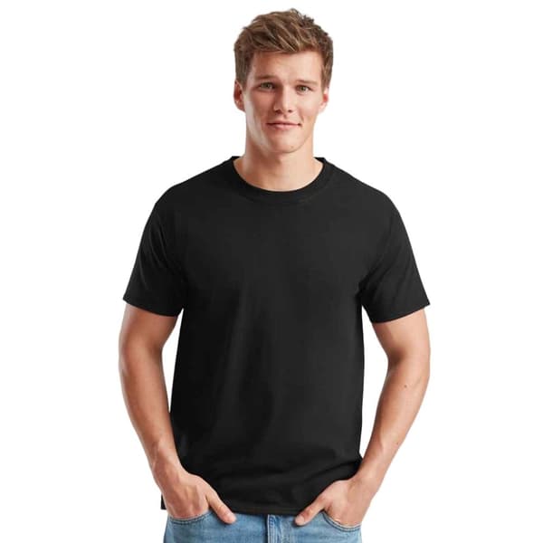 Fruit of the Loom Unisex vuxen t-shirt i kraftig bomull
