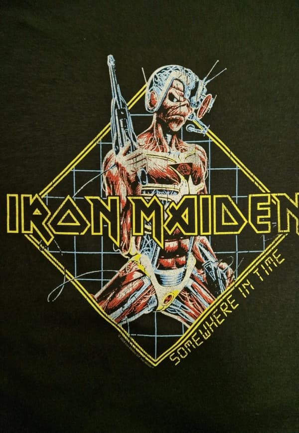 Iron Maiden Somewhere In Time T-Shirt  T-Shirt