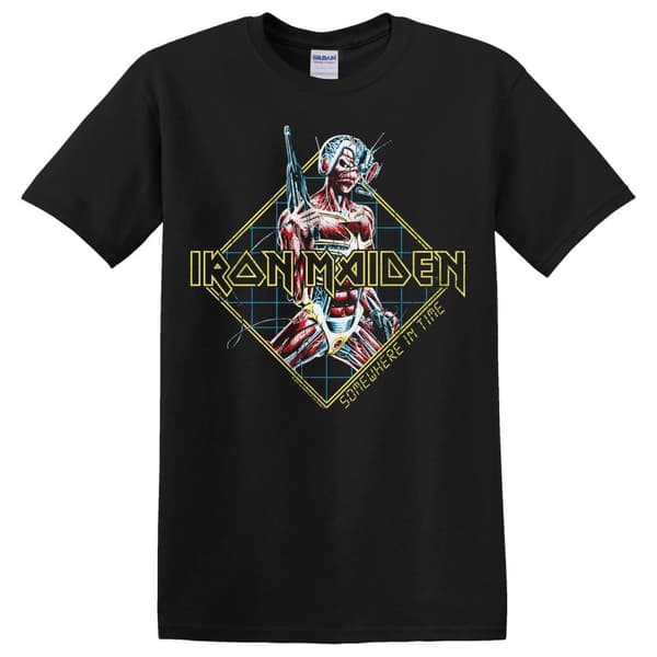 Iron Maiden Somewhere In Time T-Shirt  T-Shirt