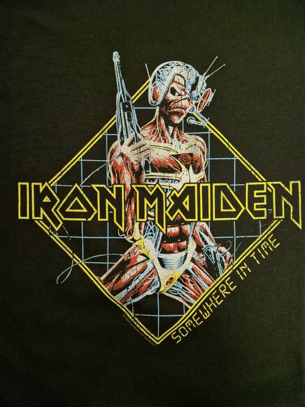 Iron Maiden Somewhere In Time Children T-Shirt T-shirt til børn