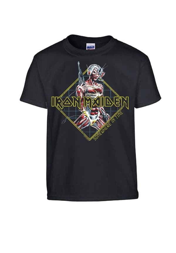 Iron Maiden Somewhere In Time Children T-Shirt T-shirt til børn
