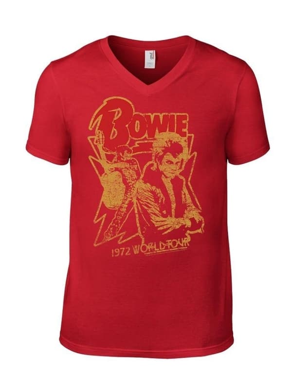 David Bowie 1972 Tour  T-Shirt