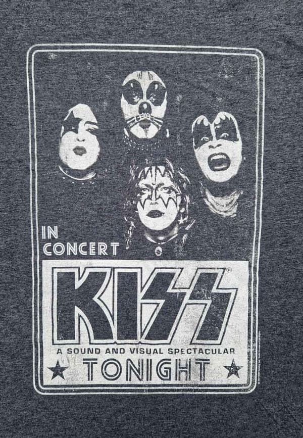 Kiss - Concert poster T-Paita