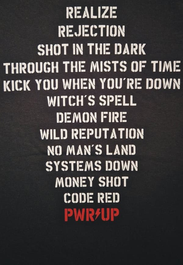 AC/DC PWR Up Stage T-Shirt