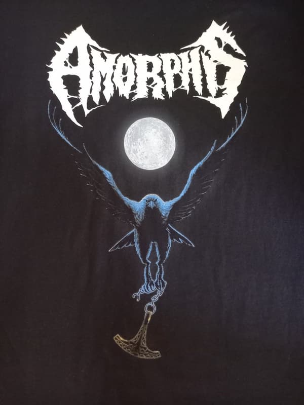 Amorphis Black Winter Day  T-Paita