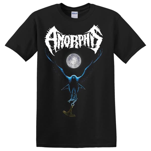 Amorphis Black Winter Day  T-Paita Musta XXL