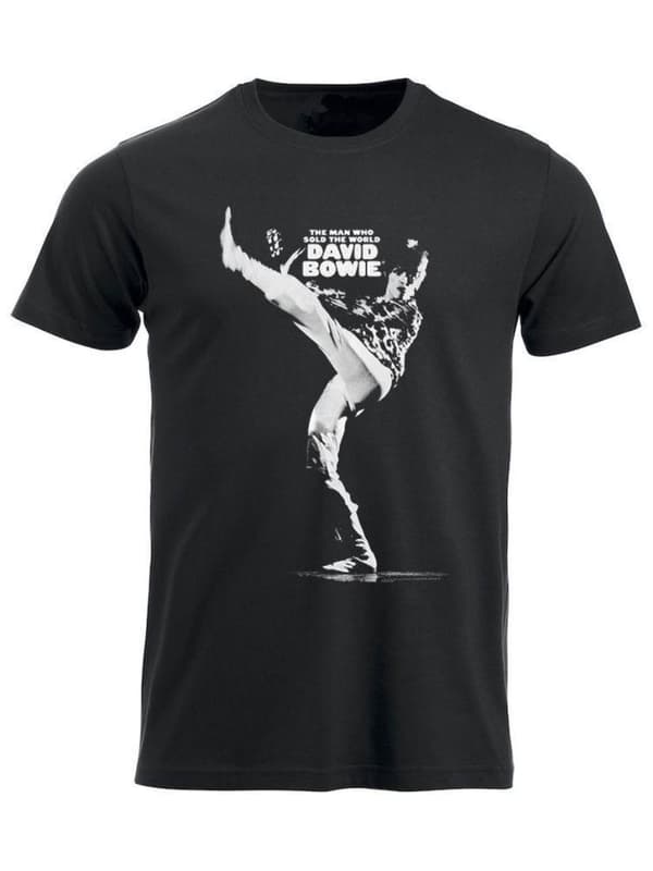 David Bowie Man Who Sold the World  T-Paita Musta XXL
