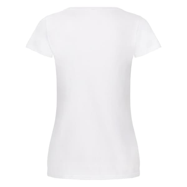 Fruit of the Loom Womens/Ladies Original Plain Lady Fit T-Shirt