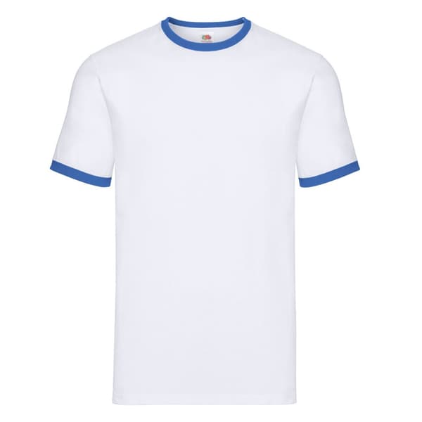 Fruit of the Loom Mens Contrast Ringer T-Shirt