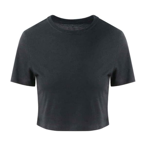 Awdis Dam/Tjej Girlie Cropped T-shirt