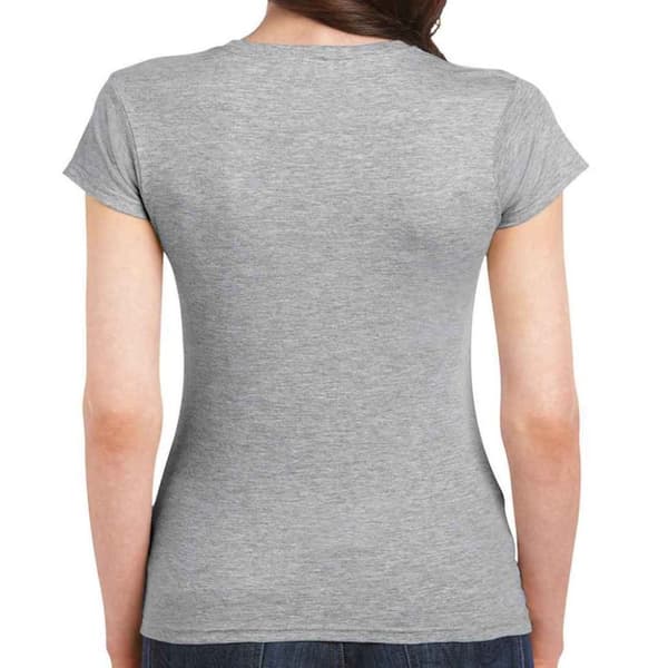 Gildan Dam/Tjej Softstyle Ringspun Bomull Passform T-shirt