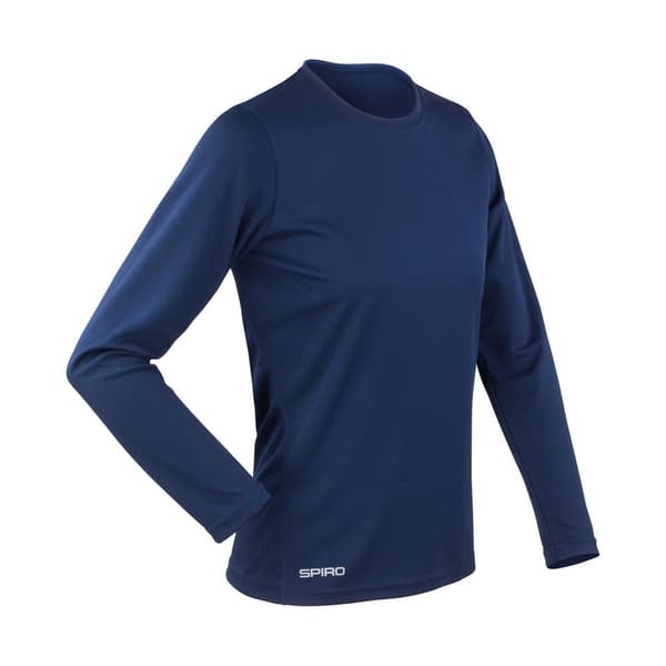 Spiro Womens/Ladies Performance Long-Sleeved T-Shirt
