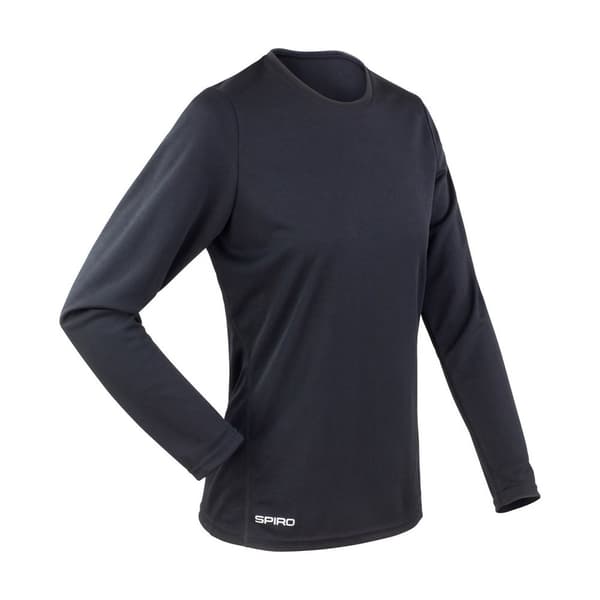 Spiro Womens/Ladies Performance Long-Sleeved T-Shirt