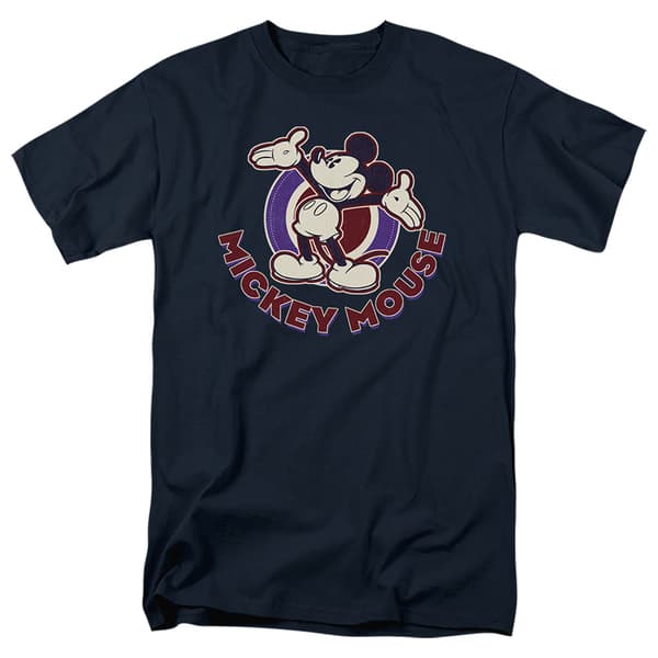Disney Amerikansk Musse Pigg-t-shirt för herrar