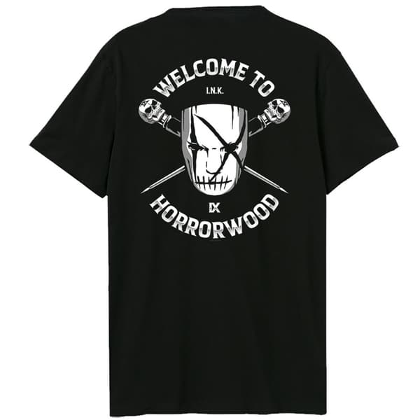 Amplified Unisex Adult Welcome To Horrorwood Ice Nine Kills T-Shirt